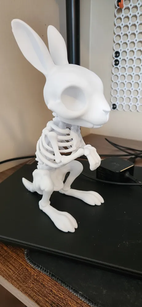 Realistic Skeleton Bunny Halloween - Free 3D Print Model - MakerWorld