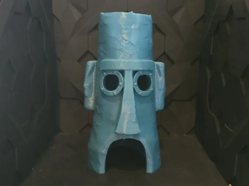 Spongebob Squidward's House Aquarium Decoration