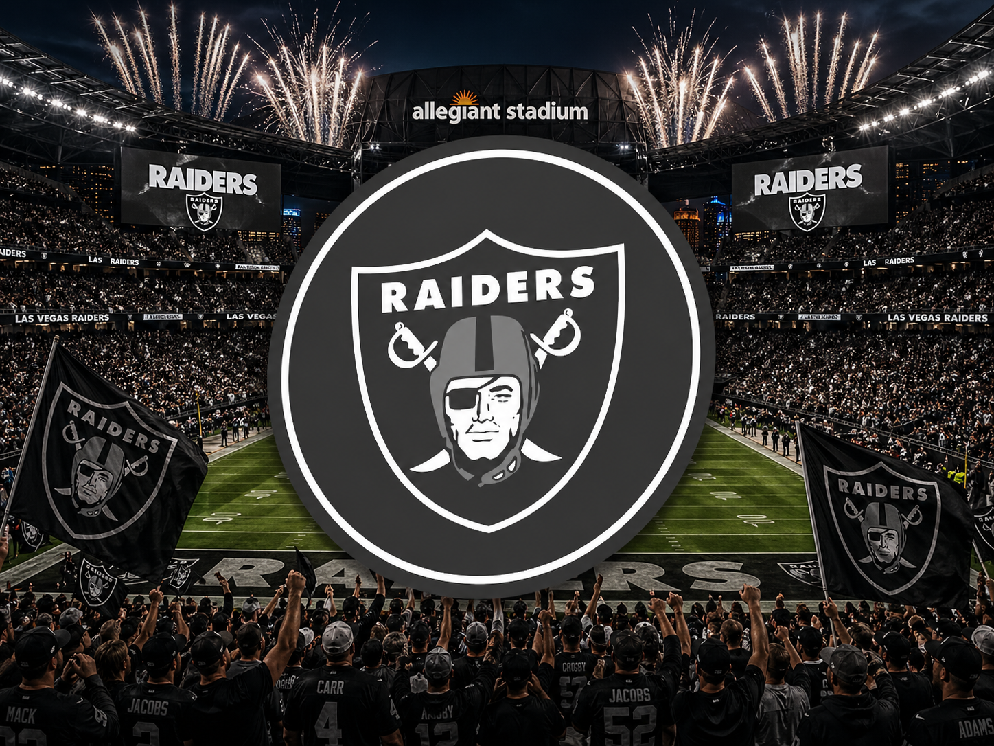 Las Vegas Raiders Coaster