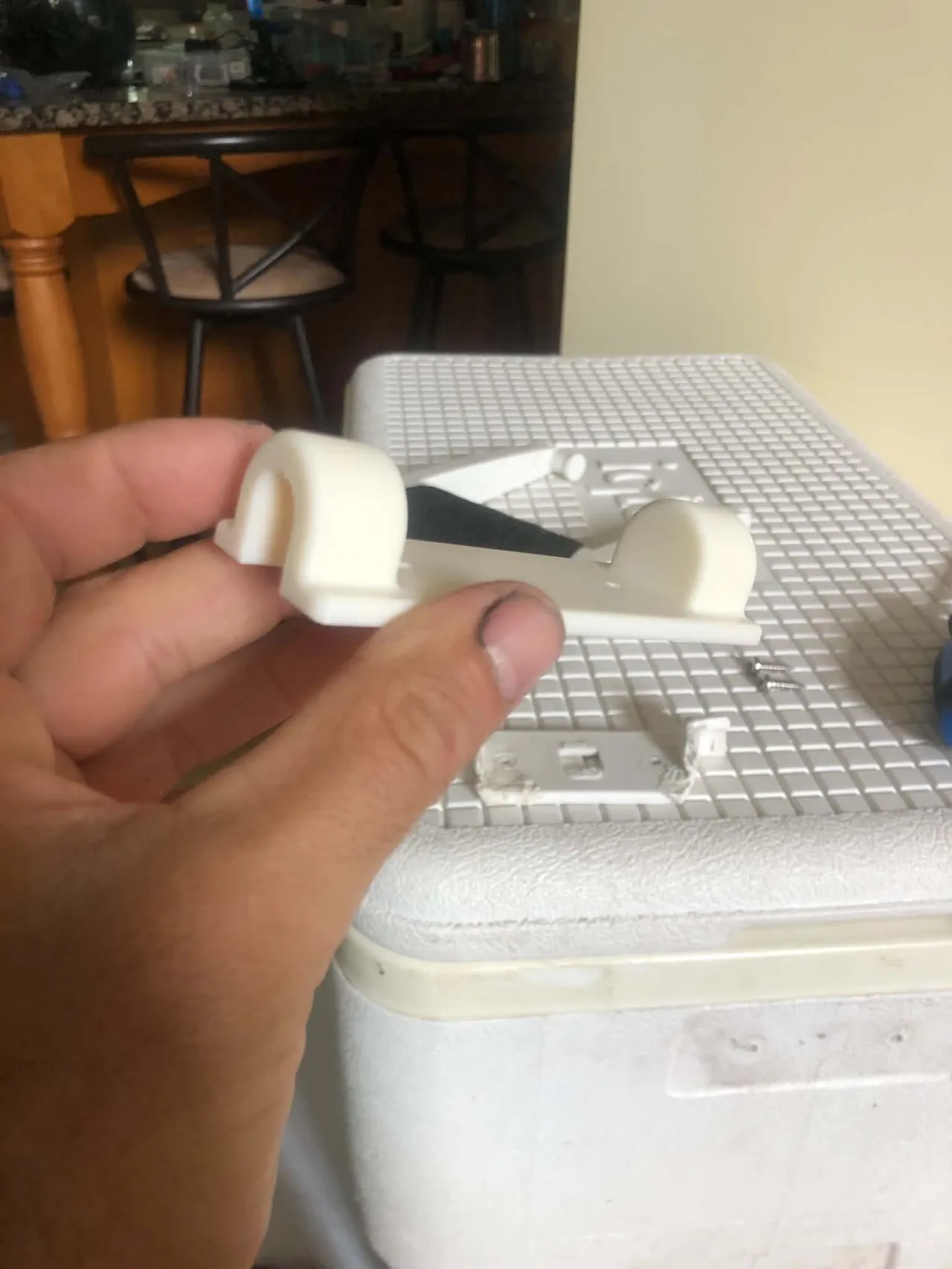 mastercraft cooler handle bracket repair view 4