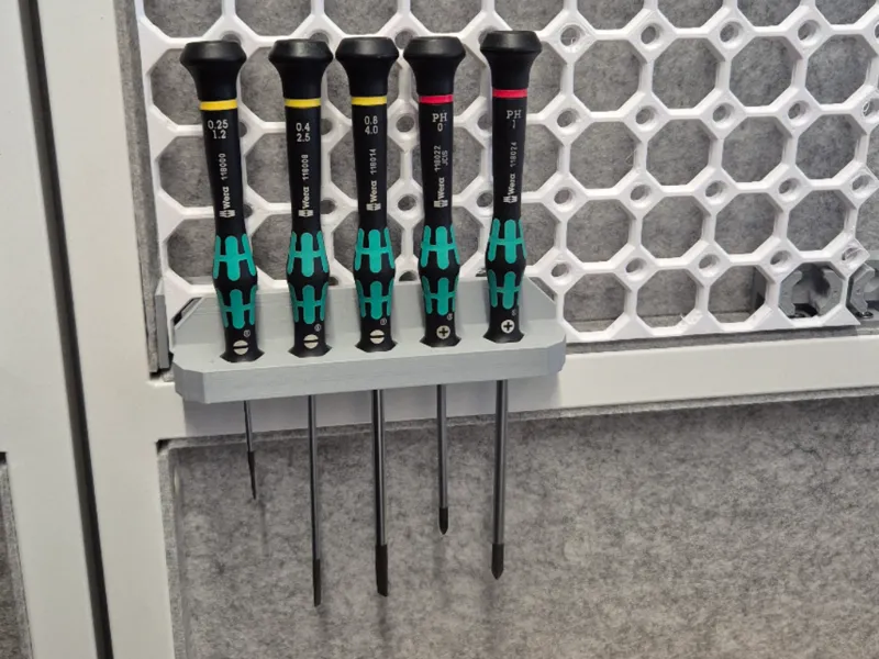 Multiboard wera micro screwdriver holder