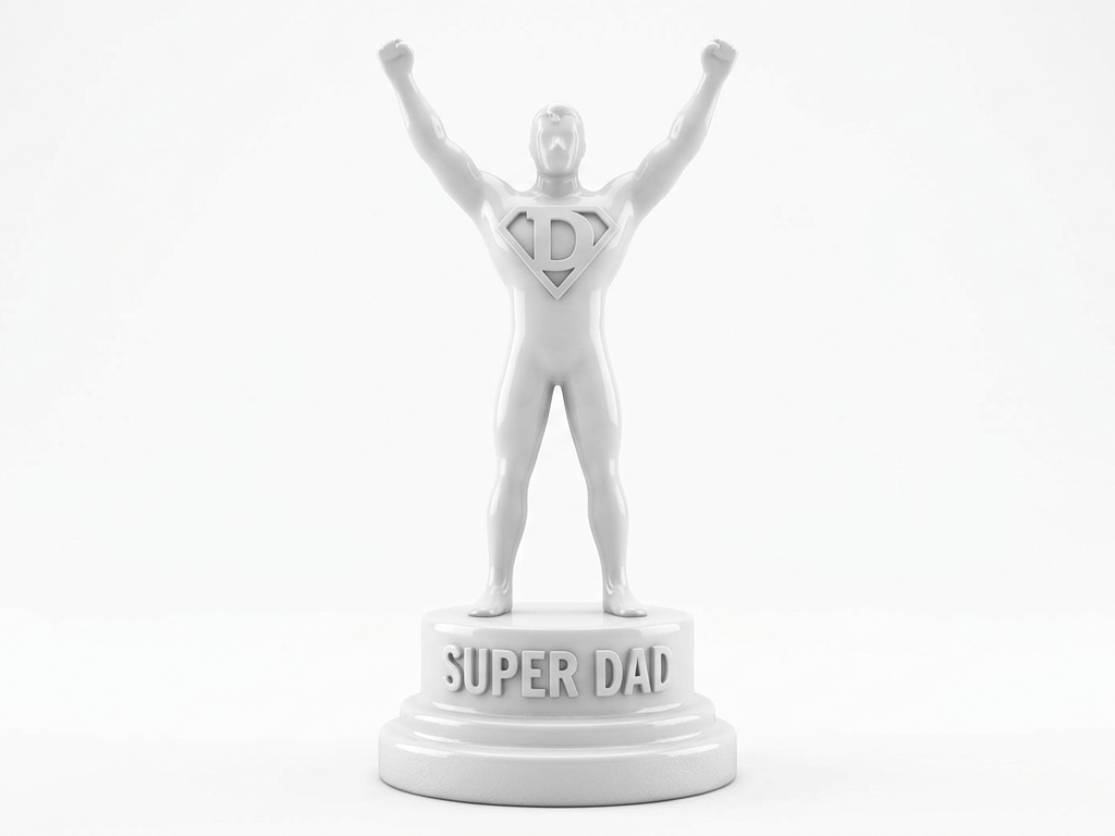 The Ultimate "Super Dad/Hero" Trophy / Statue
