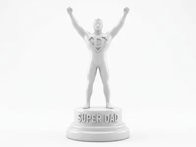 The Ultimate "Super Dad/Hero" Trophy / Statue