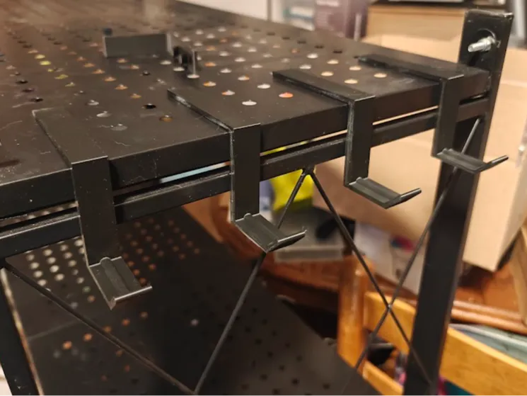 Foldable Shelf Side Hook
