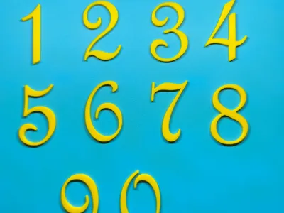 Numbers 0-9