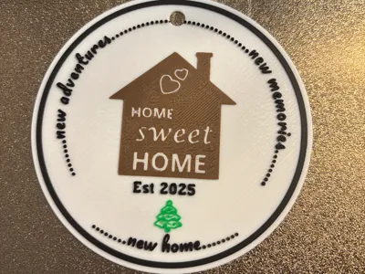 First Home 2025 Ornament