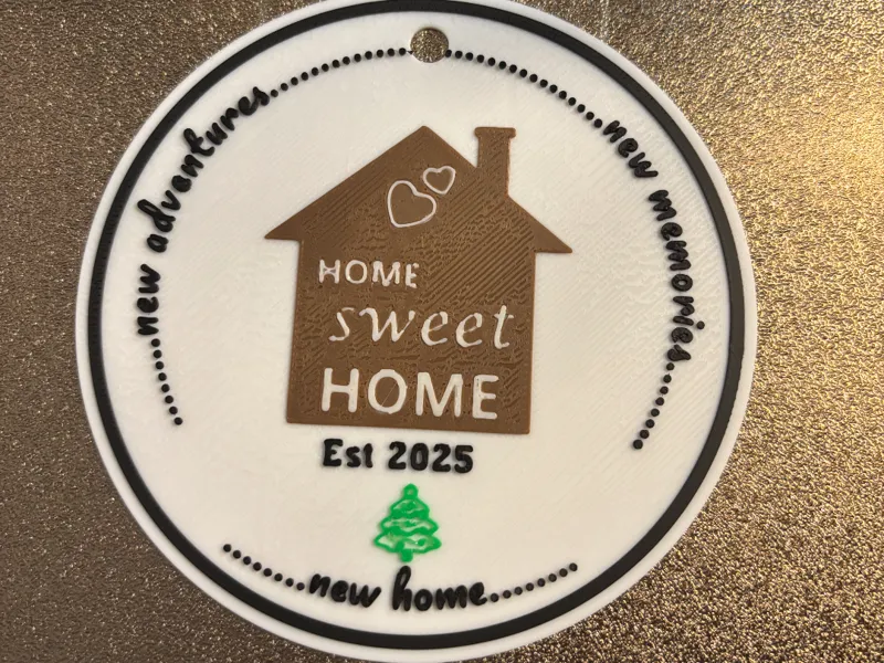 First Home 2025 Ornament