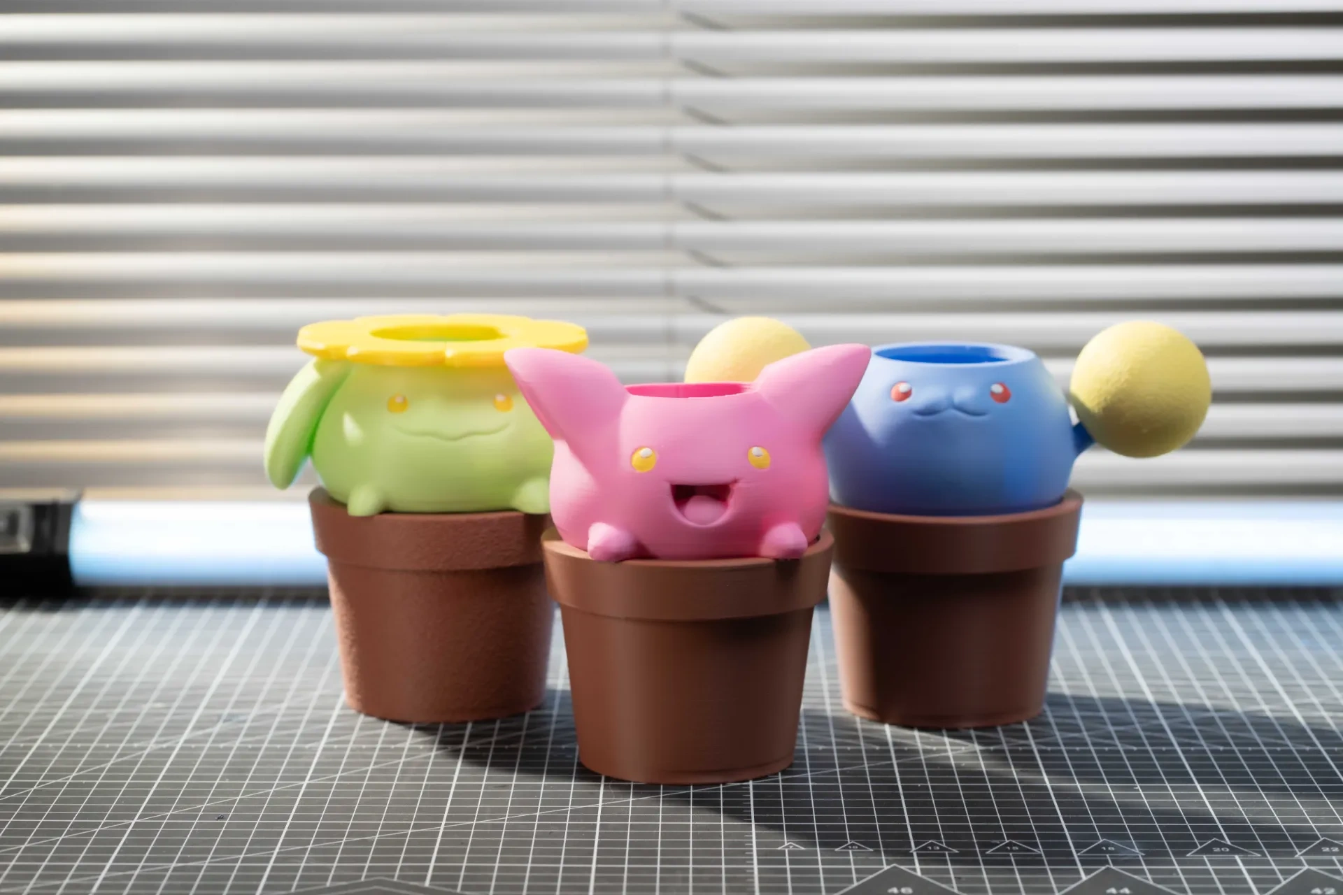 Miniatura 2 do modelo 3D 187188189毽子草花棉花盆进化组