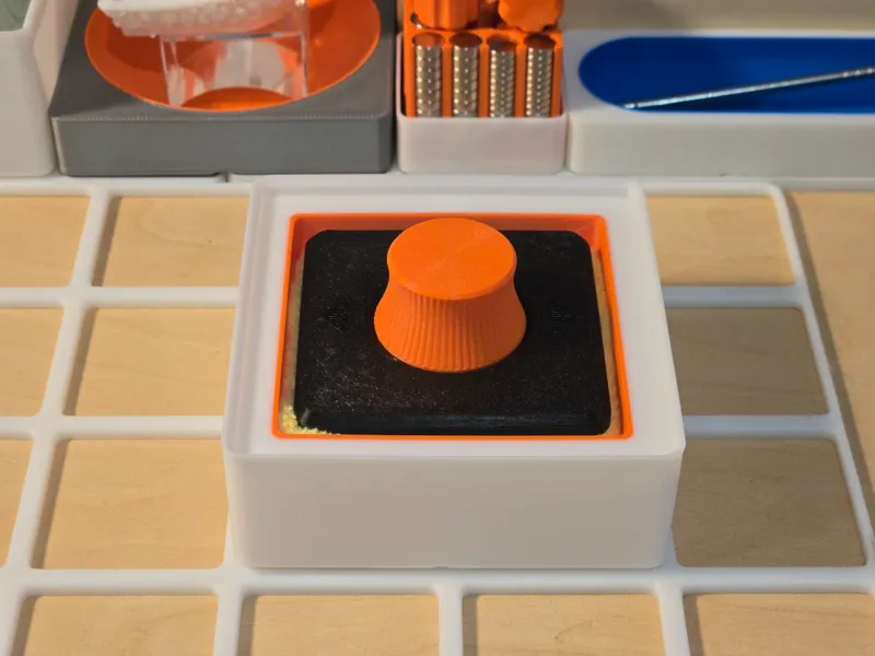 Gridfinity Storage Dry Tray for Plate Cleaner