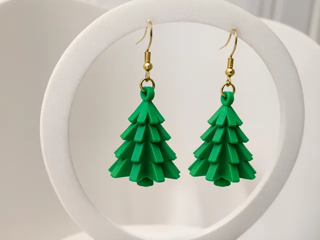 Pendientes Arbol de Navidad