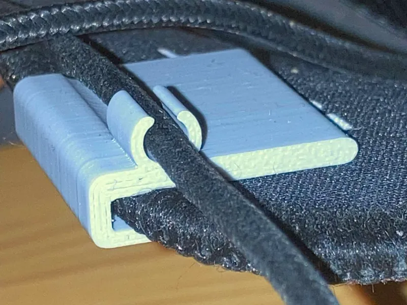 Mouse Bungee Mousepad Clip