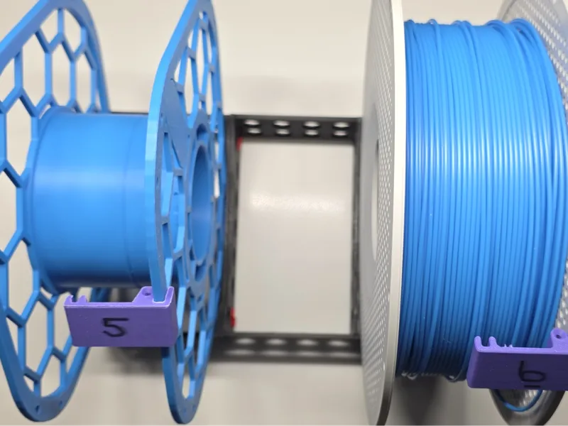Multi-type filament spool holder system