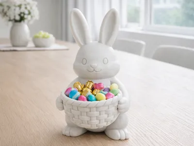 Easter Bunny Gift Basket