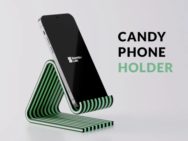 Minimalist Sweet Tooth Phone Holder