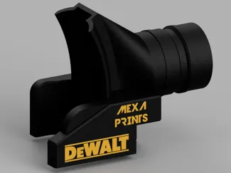 DeWalt DCS391N CIRCULAR SAW DUST EXTRACTION PORT