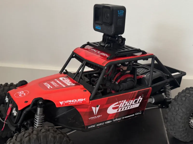 Vanquish H10 Optic Gopro mount + rails
