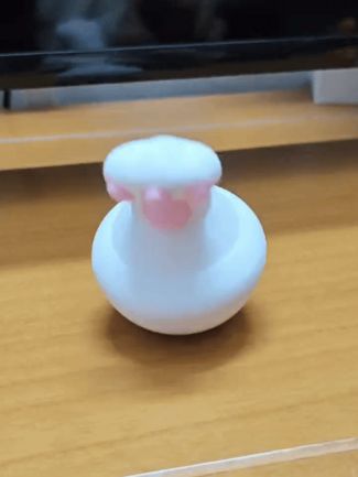 摇摇晃晃推不倒的猫爪不倒翁招财猫