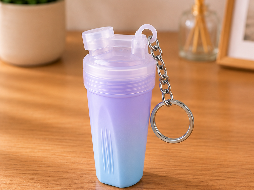 Mini Coqueteleira Porta Batom/Gloss/Lip Balm