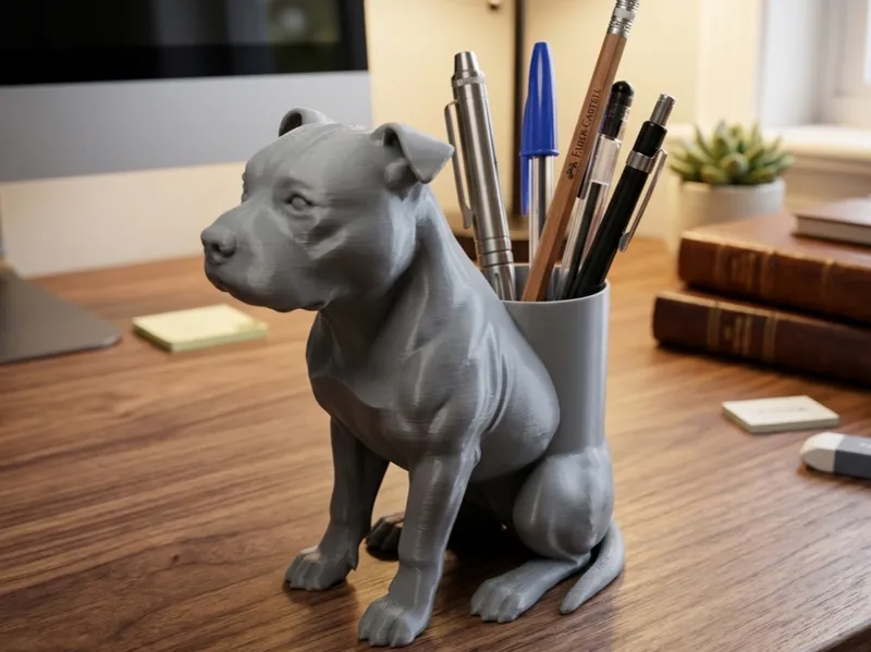 Pitbull pen holder