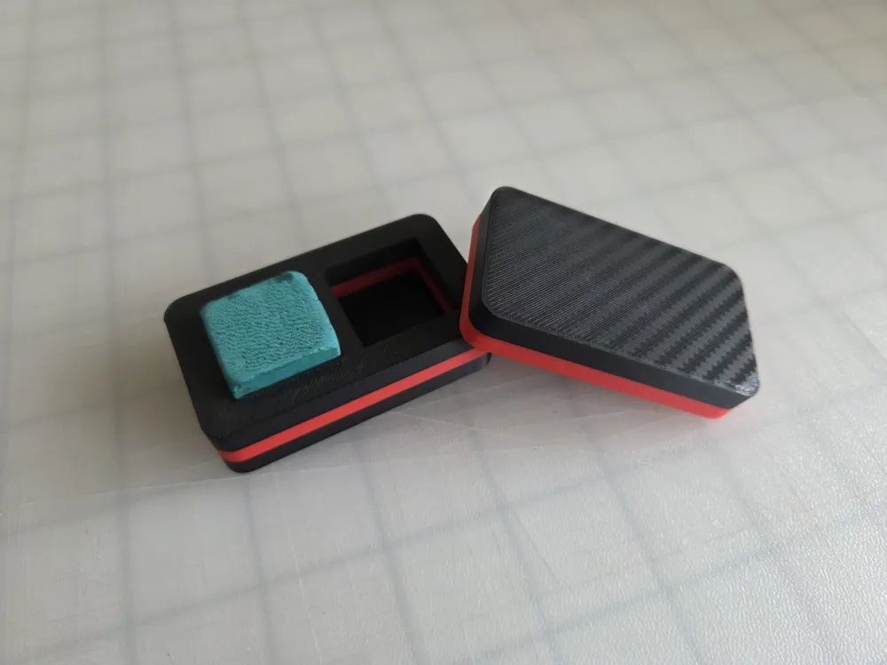 Square User Log In Double Magnetic Square Chalk Holder - Free 3D Print Model - MakerWorld
