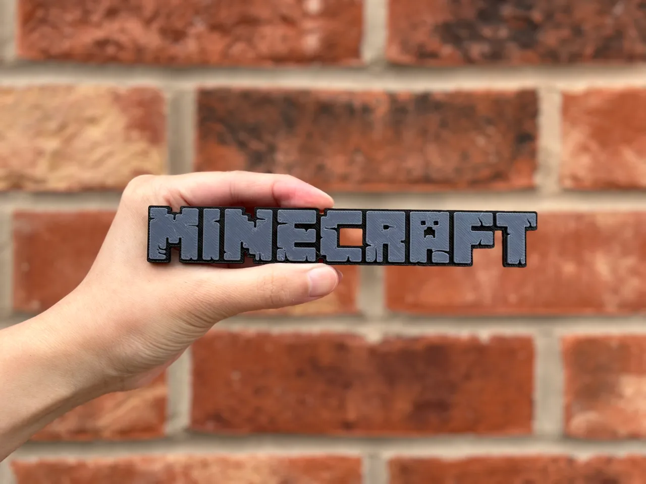 Minecraft Logo view 2