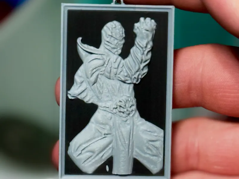 Mortal Kombat 9 Scorpion Relief Sculpture