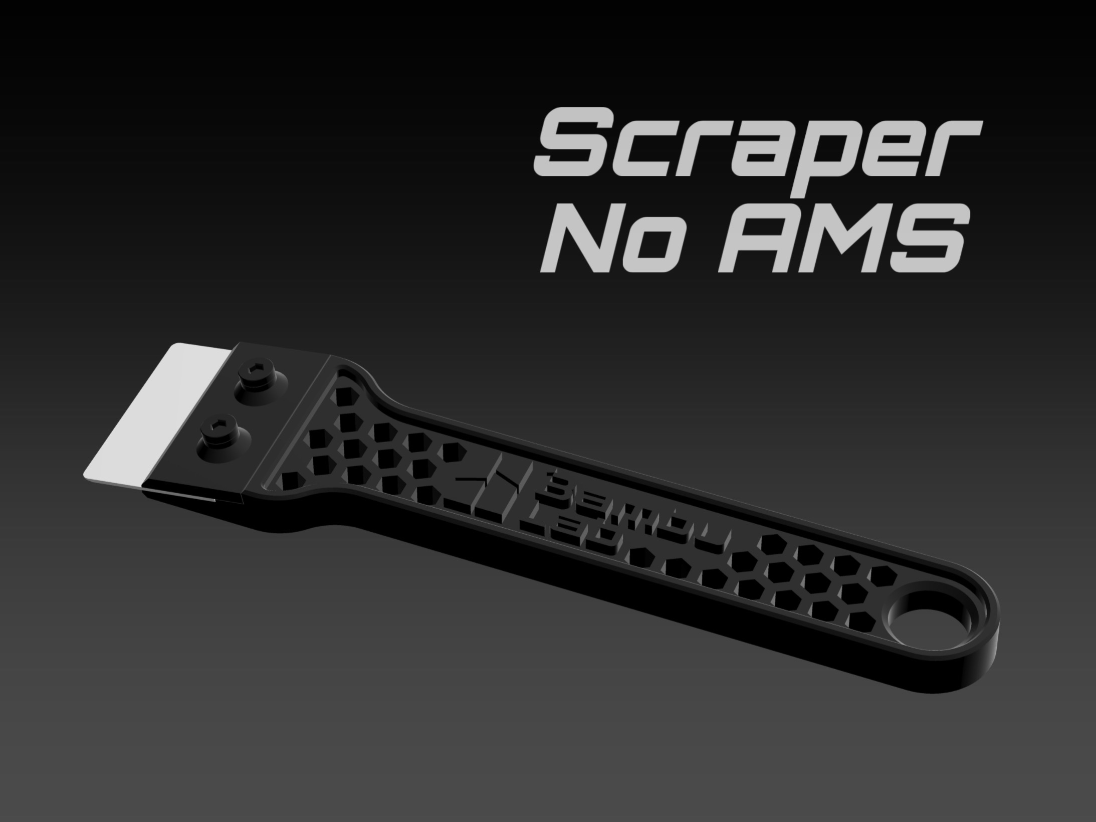 Miniatura 2 do modelo 3D Bambu Lab Scraper / Bambu Schabergriff 