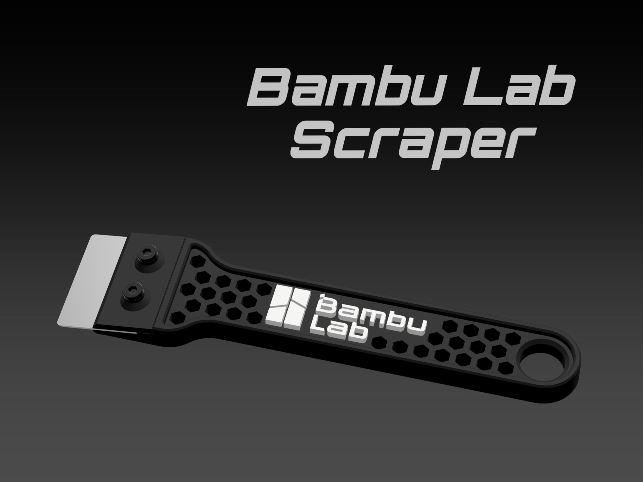 Miniatura 1 do modelo 3D Bambu Lab Scraper / Bambu Schabergriff 
