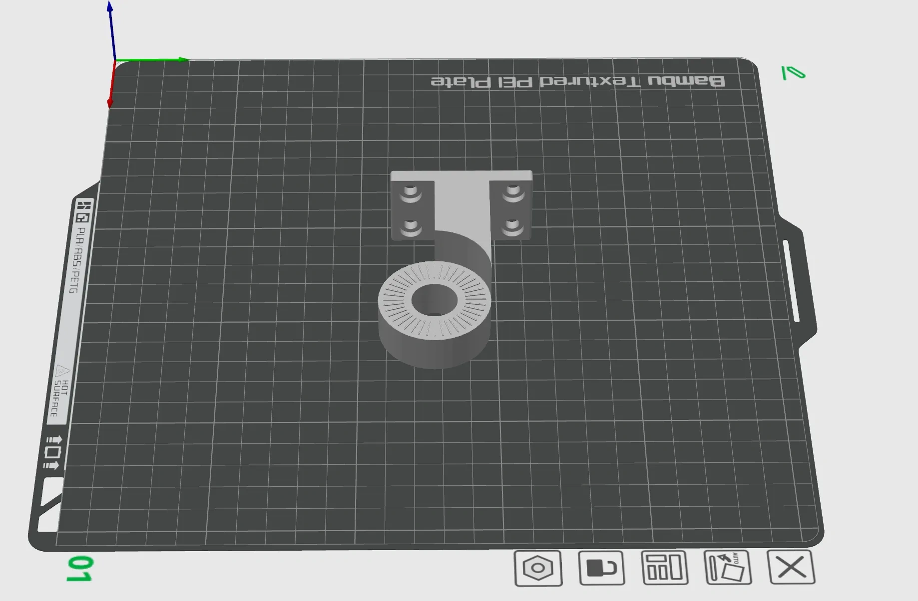 Miniatura 4 do modelo 3D 车载茶盘（可磁吸）