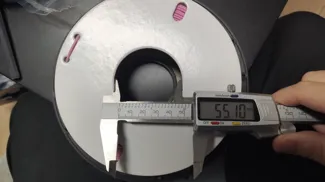 Small cardboard spool adapter for AMS (55mm hole ID, 200mm OD) for Plexiwire 300g or similar spool