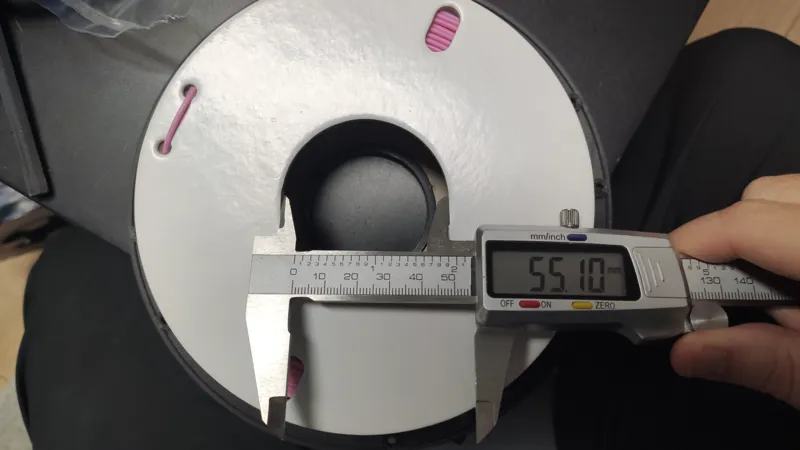 Small cardboard spool adapter for AMS (55mm hole ID, 200mm OD) for Plexiwire 300g or similar spool