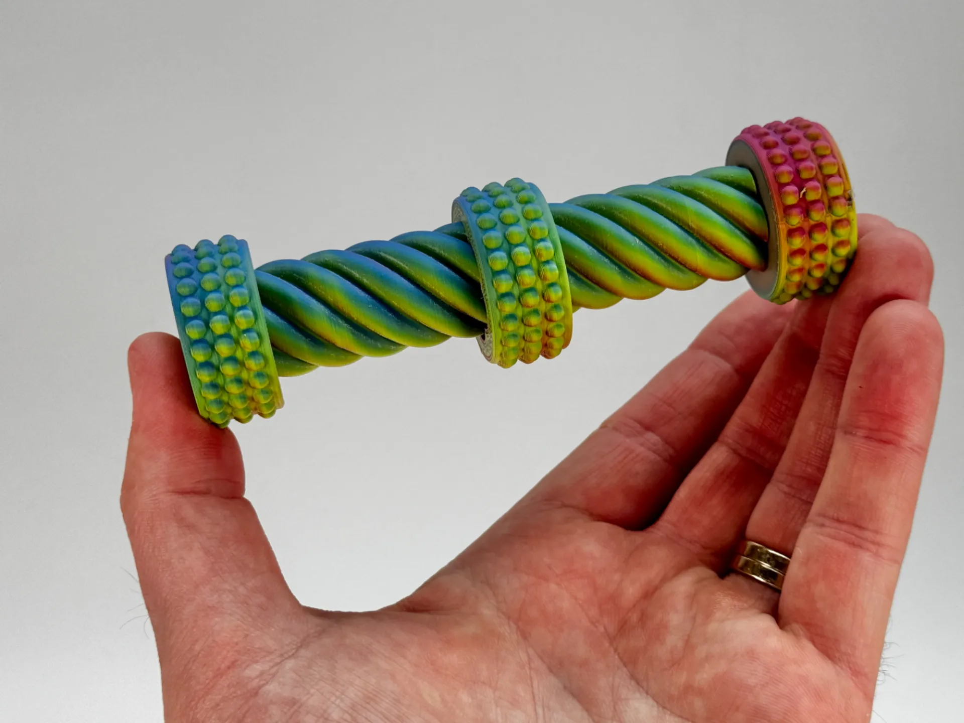 Modern Twisted Vase - Automotive - PLA - 3D printed product - фото 46