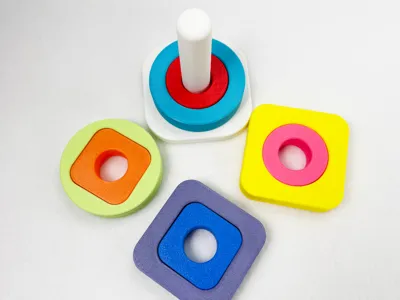 Shapes Stacker Puzzle