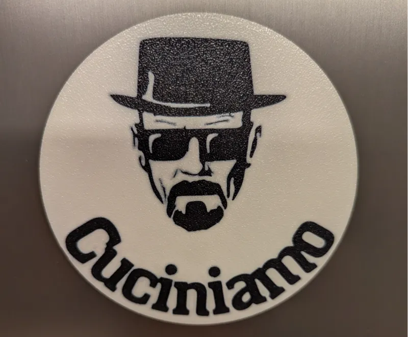 Walt fridge magnet breaking bad