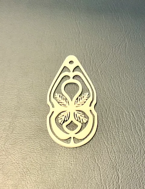 Art Deco style earrings view 4