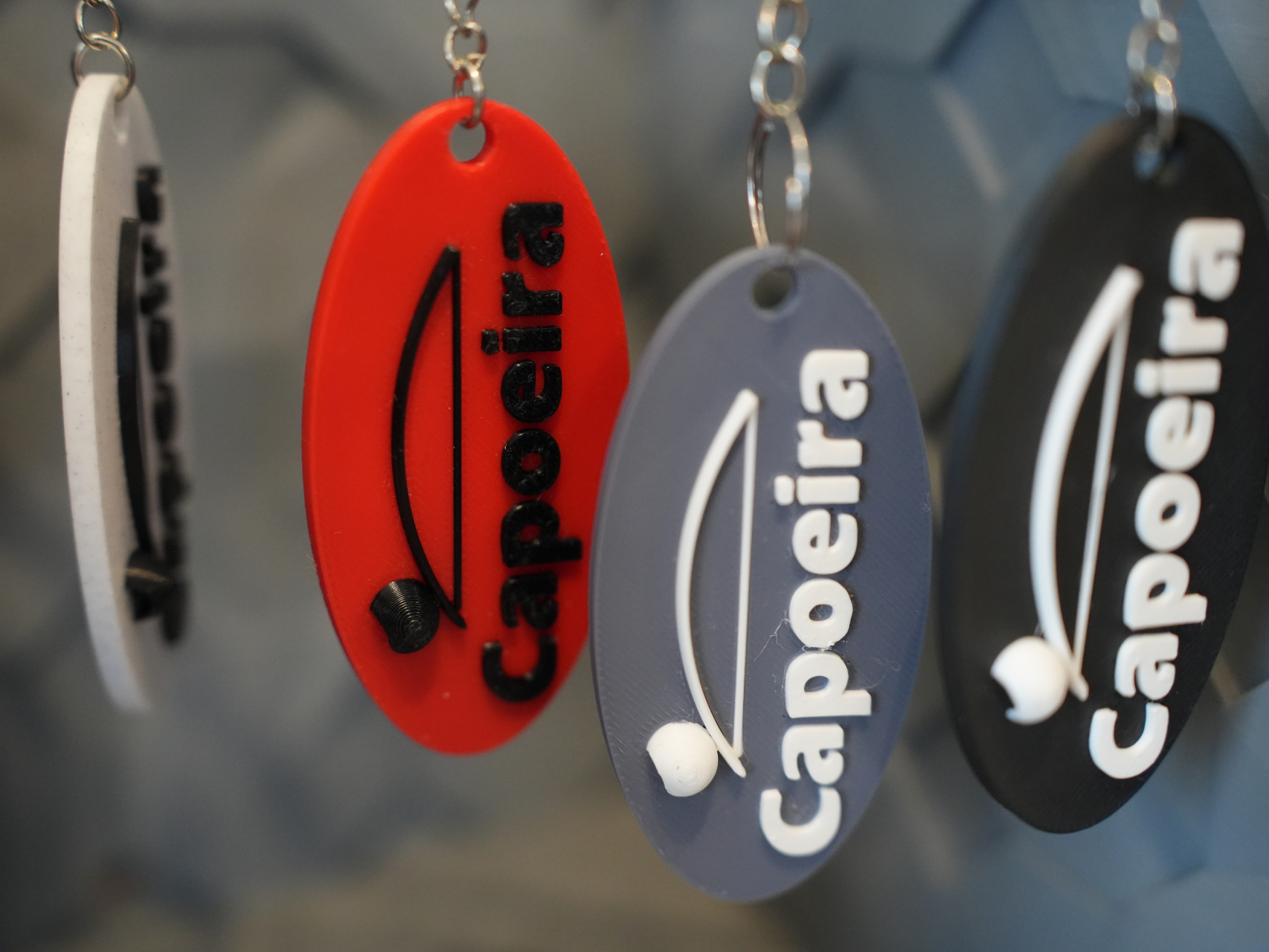 Capoeira keychain