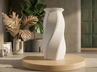 Terra Viva Vase | Organic Parametric Vase