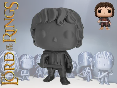 Frodo from The Lord of the Rings - Free 3D Print Model - MakerWorld