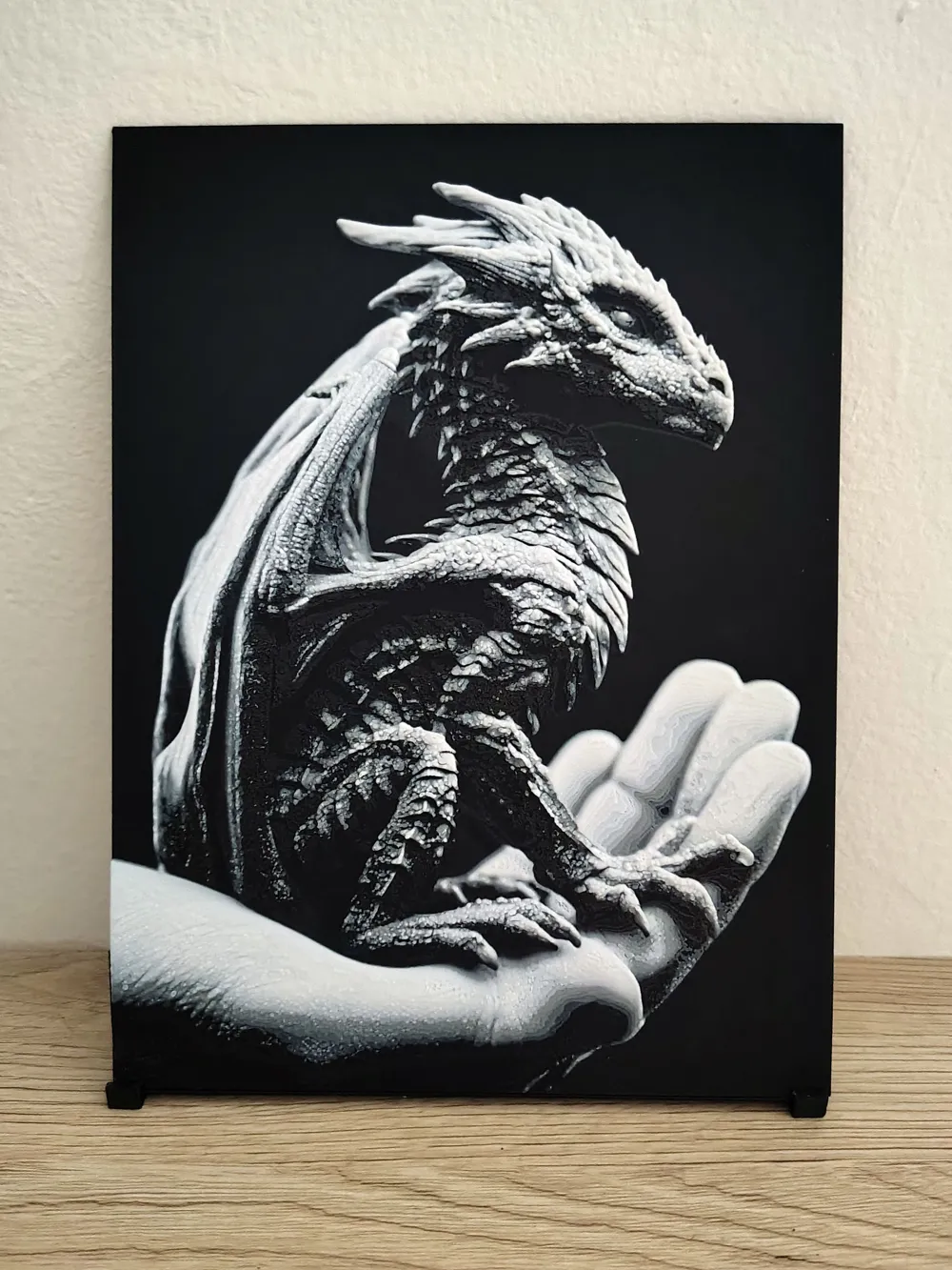 Lill Dragon HueForge - Free 3D Print Model - MakerWorld
