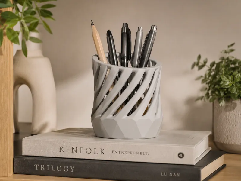 Spiral Pen Holder