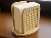 Honey pattern napkin holder