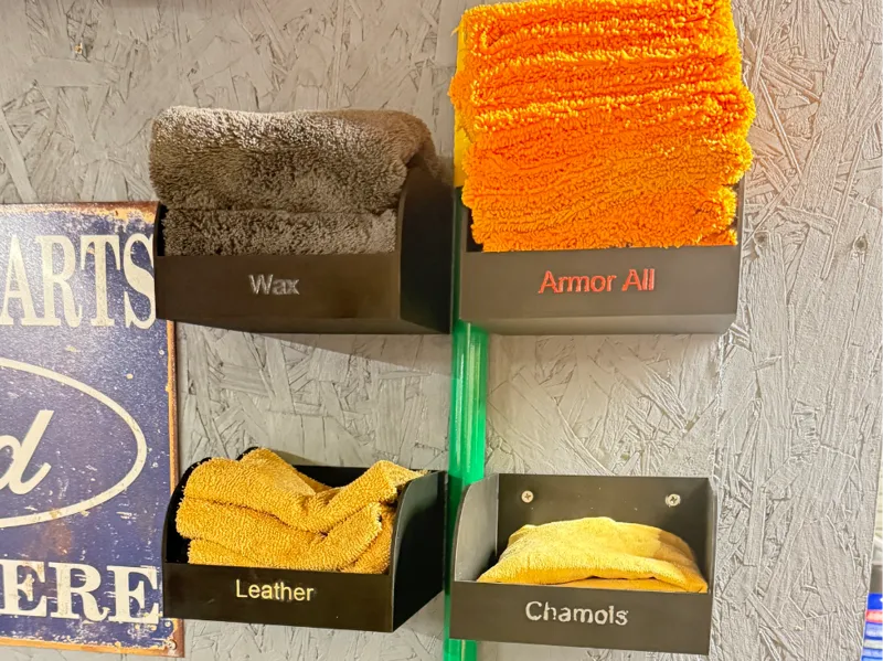 Auto Detailing Microfiber Towel Holder