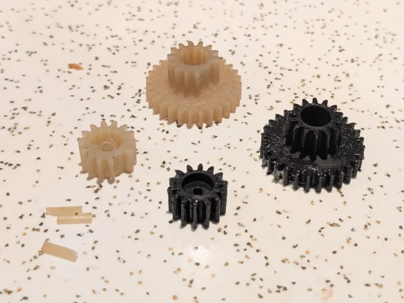 Nerf Rough Cut 2x4 Replacement Gearset