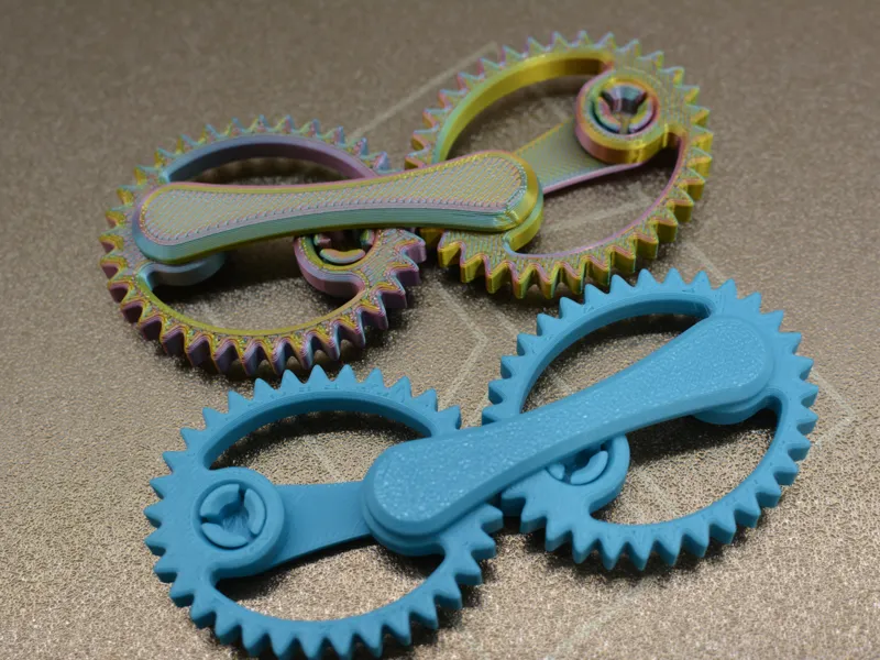 Elliptical gears fidget