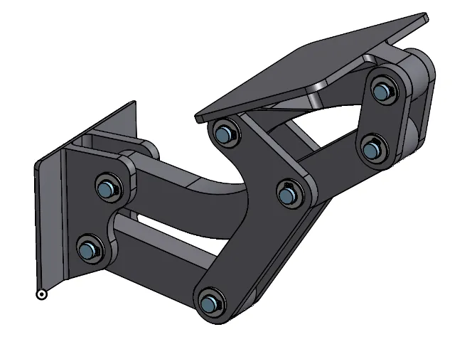 Cozy MkIV Canopy Hinge