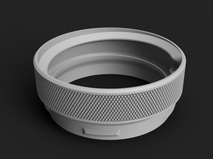 ModulAir L - 100mm Screw-On Hose Adapter (4")