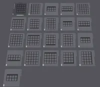 Simple - No magnet slots