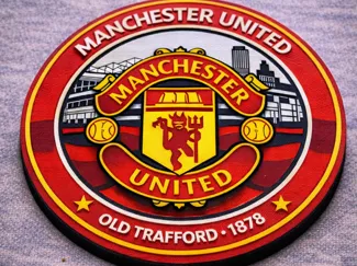 Untersetzer Bierdeckel Coaster Manchester United 