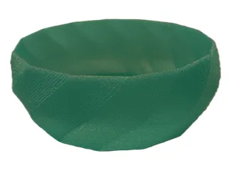 Matte Twist Bowl