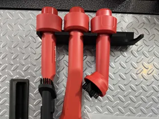 Milwaukee Air Tip Tool Rack, wall mount